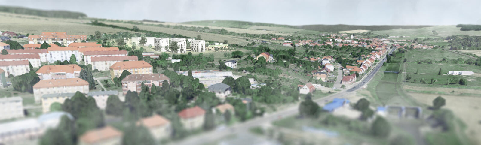 Obytná lokalita Díly v Uherském Brodě